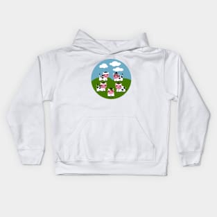 Hooligan Cows Kids Hoodie